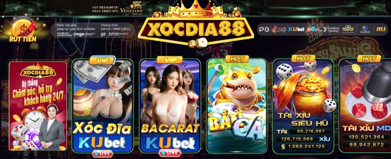 TRANG CHỦ 41 Cá Cược tại XocDia88